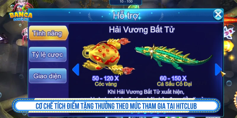 Bắn Cá HITCLUB - Thông Tin, Ưu Đãi Và Lưu Ý Tích điểm và quyền lợi khi chơi bắn cá HITCLUB