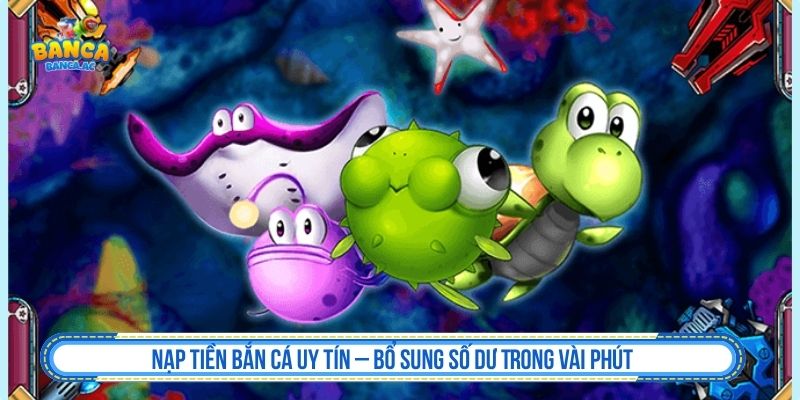 Nạp Tiền Bắn Cá - Hướng Dẫn An Toàn Và Lưu Ý Nạp tiền bắn cá